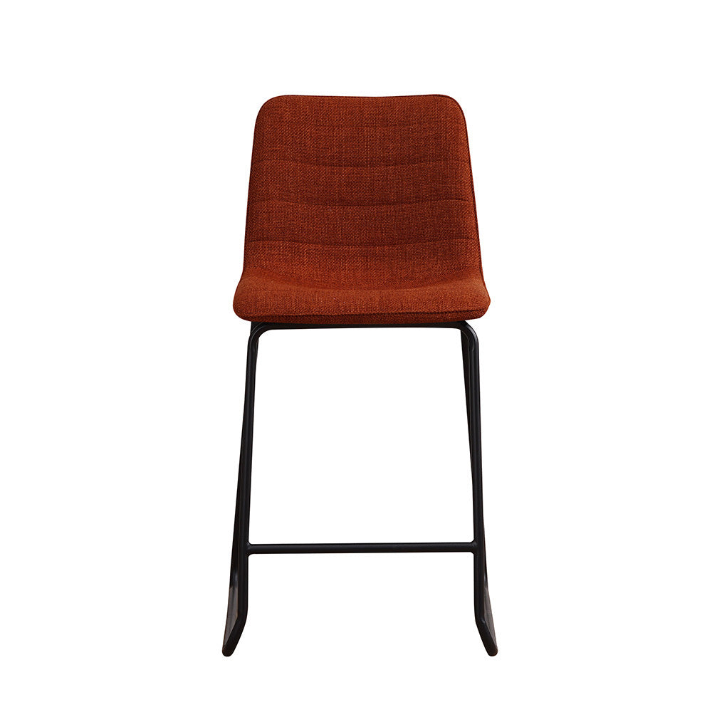 Bar Stool Limmen FavoFurn Cognac LxBxH 68x62x54 Polyester Nnb