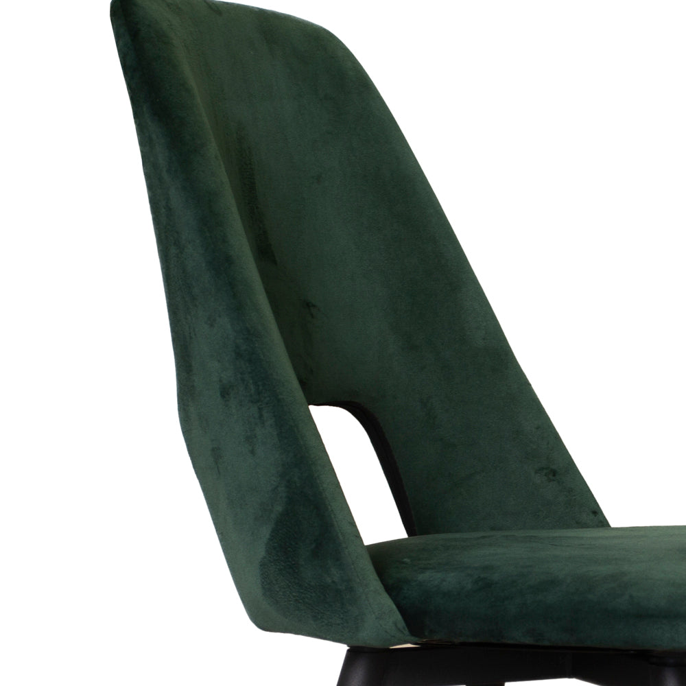 Dining Chair Senn FavoFurn Green LxBxH 66x57x49 Fabric Nnb