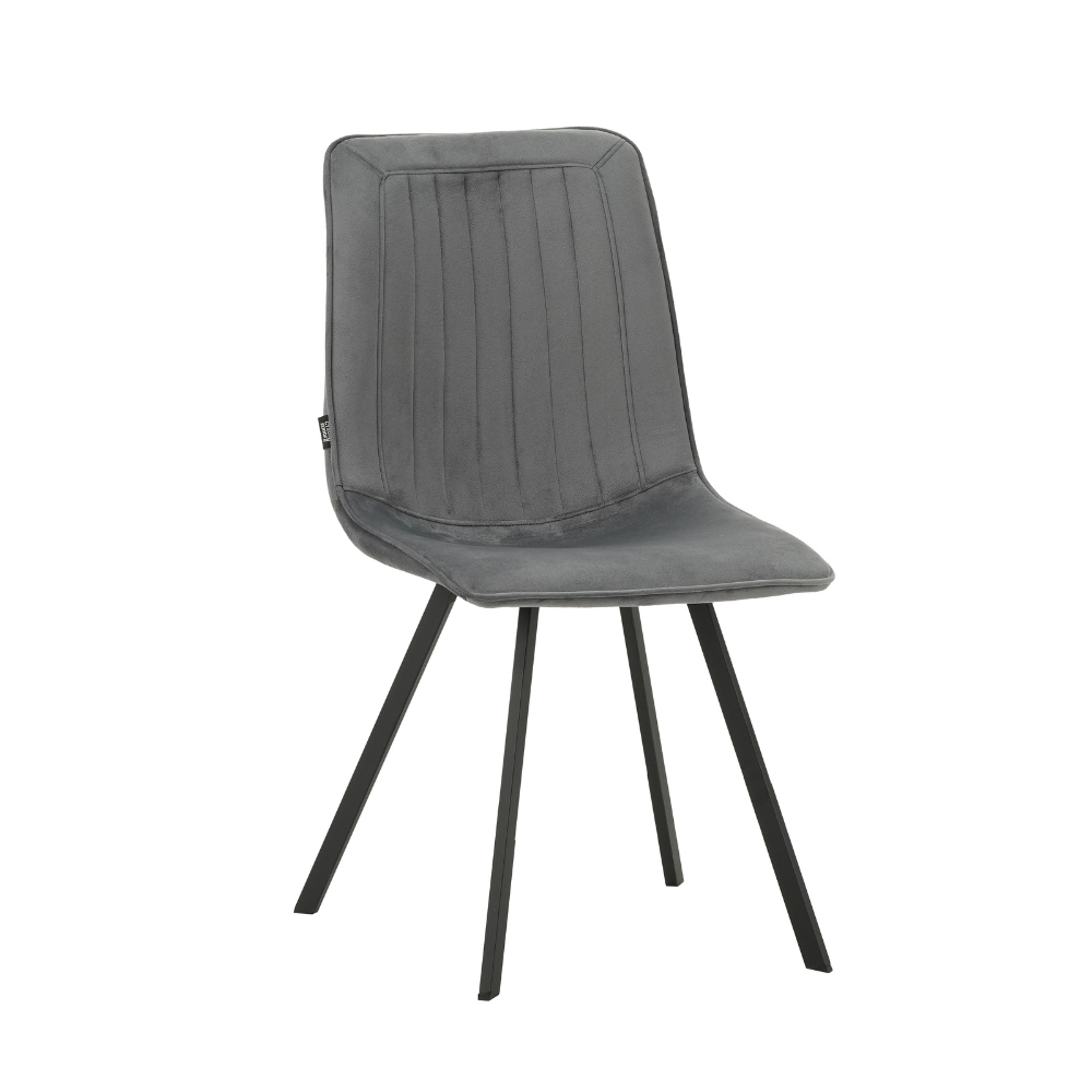 Dining Chair Liano FavoFurn Anthracite LxBxH 75x57x51 Fabric Nnb