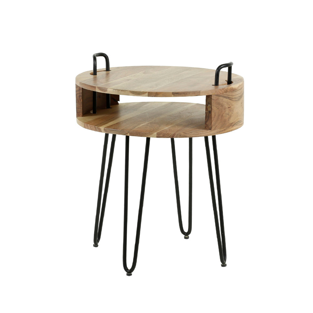 Bedside Table Sonny HomeHaven Brown LxBxH 50x50x20 Acacia wood Nnb