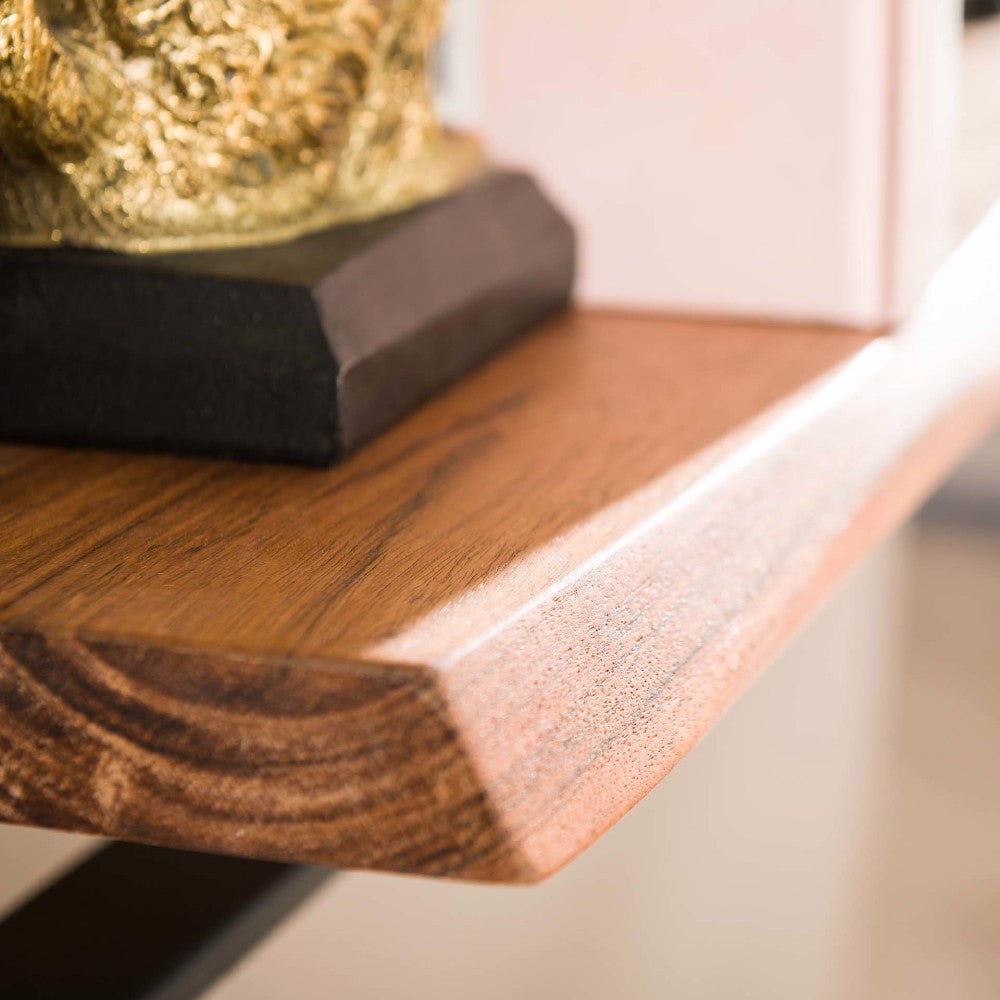 Wall Shelf Elba HomeHaven Brown LxBxH 104x30x25 Acacia wood Nnb