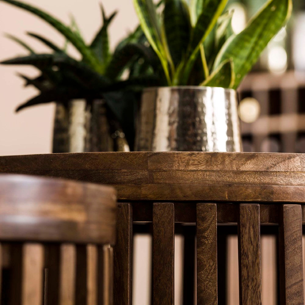 Coffee Table Barton HomeHaven Brown LxBxH 70x70x45 Mango wood Nnb