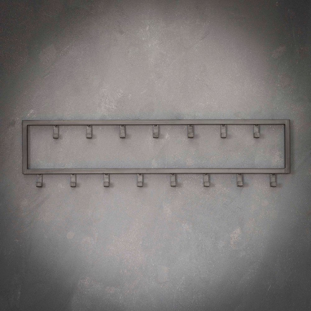 Coat Rack Kolby HomeHaven Grey LxBxH 81x23x4 Metal Nnb