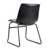Dining Chair Milan FavoFurn Black LxBxH 74x56x54 Artificial leather Nnb