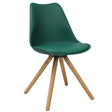 Dining Chair Brandy FavoFurn Green LxBxH 60x54x50 Artificial leather Nnb