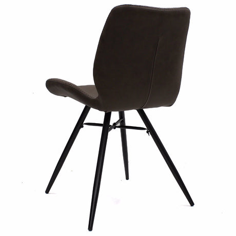 Dining Chair Barron FavoFurn Taupe LxBxH 72x68x50 Artificial leather Nnb
