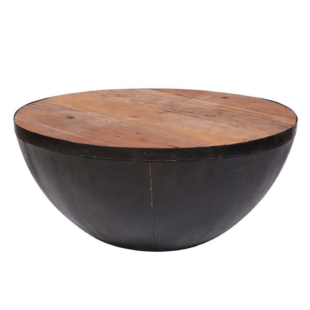 Coffee Table Jacob HomeHaven Brown LxBxH 93x93x44 Wood Nnb