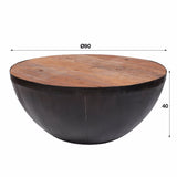 Coffee Table Jacob HomeHaven Brown LxBxH 93x93x44 Wood Nnb