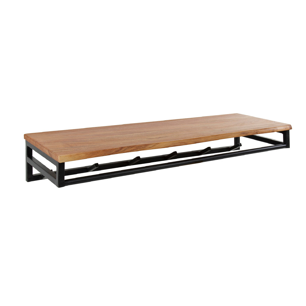 Coat Rack Mekhi HomeHaven Brown LxBxH 106x42x22 Acacia wood Nnb