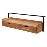 Desk Ivan HomeHaven Brown LxBxH 124x45x24 Acacia wood Nnb