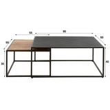Coffee Table Marshall HomeHaven Brown Acacia wood Nnb