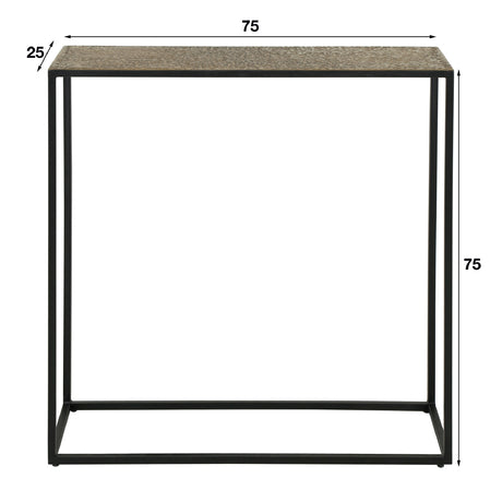 Dressing table Keaton HomeHaven Bronze LxBxH 82x80x30 Metal Nnb