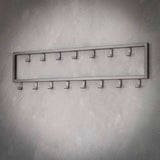Coat Rack Kolby HomeHaven Grey LxBxH 81x23x4 Metal Nnb