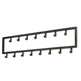 Coat Rack Kolby HomeHaven Grey LxBxH 81x23x4 Metal Nnb