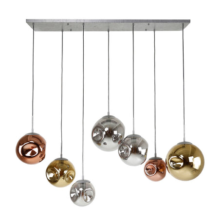 Pendant Light Hudson HomeHaven Anthracite LxBxH 135x73x37 Glass Nnb