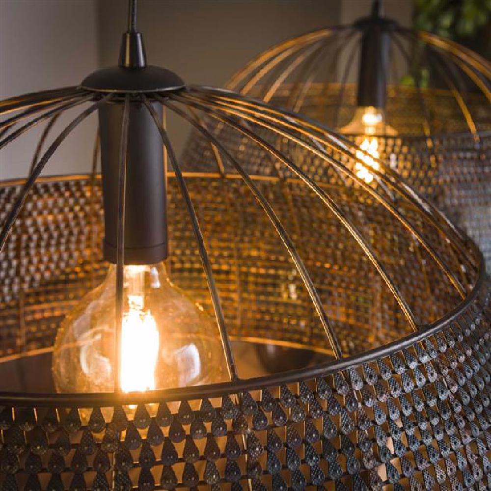 Pendant Light Lennox HomeHaven Black LxBxH 63x63x43 Metal Nnb