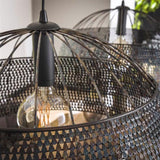 Pendant Light Lennox HomeHaven Black LxBxH 63x63x43 Metal Nnb